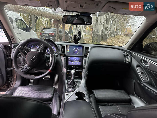 Коричневий Інфініті Q50, об'ємом двигуна 3 л та пробігом 124 тис. км за 16900 $, фото 4 на Automoto.ua