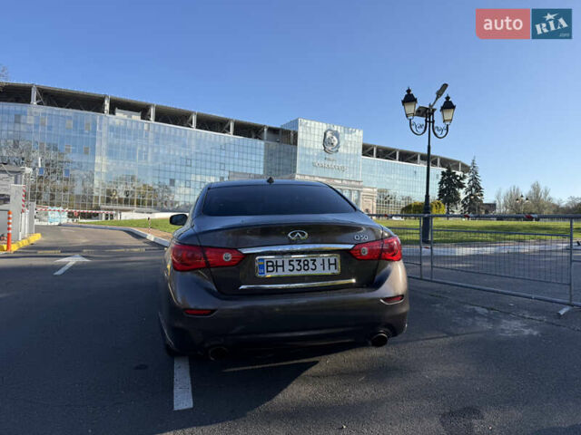 Коричневый Инфинити Q50, объемом двигателя 3 л и пробегом 103 тыс. км за 15500 $, фото 7 на Automoto.ua