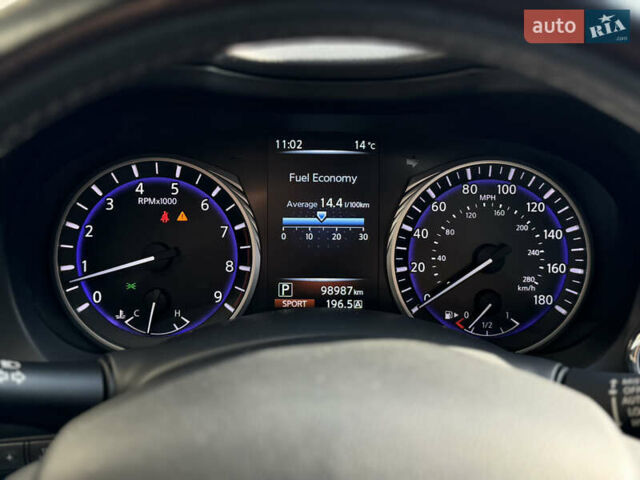 Коричневый Инфинити Q50, объемом двигателя 3 л и пробегом 98 тыс. км за 14800 $, фото 8 на Automoto.ua