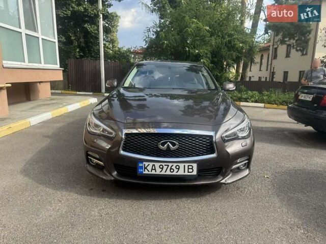 Коричневий Інфініті Q50, об'ємом двигуна 1.99 л та пробігом 88 тис. км за 13900 $, фото 2 на Automoto.ua