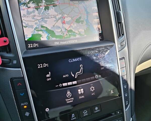 Коричневий Інфініті Q50, об'ємом двигуна 3 л та пробігом 76 тис. км за 17000 $, фото 32 на Automoto.ua