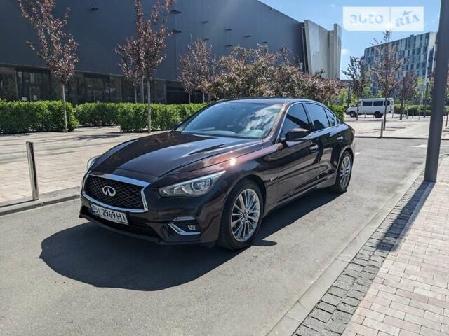 Коричневий Інфініті Q50, об'ємом двигуна 3 л та пробігом 74 тис. км за 21500 $, фото 10 на Automoto.ua