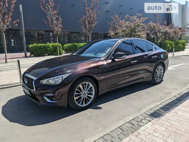 Коричневий Інфініті Q50, об'ємом двигуна 3 л та пробігом 74 тис. км за 21500 $, фото 9 на Automoto.ua