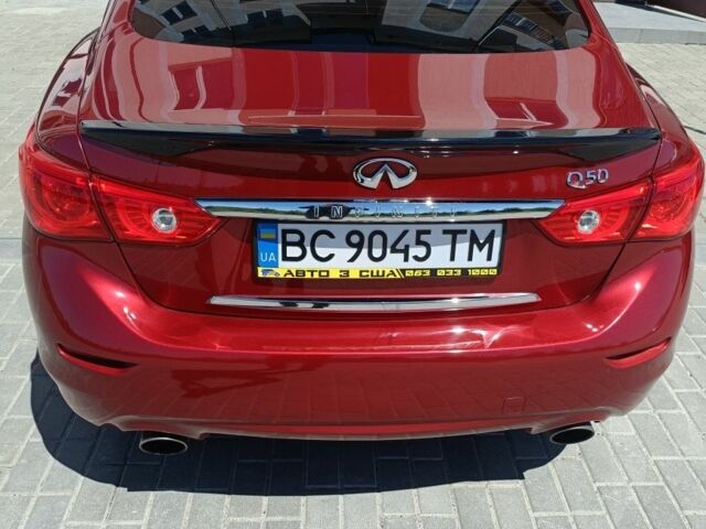 Червоний Інфініті Q50, об'ємом двигуна 2 л та пробігом 197 тис. км за 12300 $, фото 19 на Automoto.ua