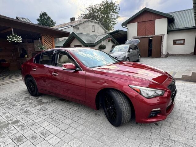 Червоний Інфініті Q50, об'ємом двигуна 2 л та пробігом 197 тис. км за 12300 $, фото 12 на Automoto.ua