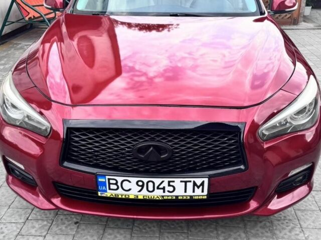 Червоний Інфініті Q50, об'ємом двигуна 2 л та пробігом 197 тис. км за 12300 $, фото 14 на Automoto.ua