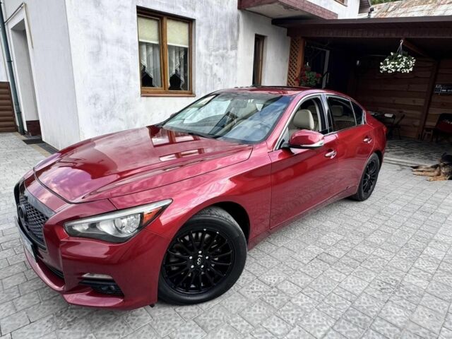 Червоний Інфініті Q50, об'ємом двигуна 2 л та пробігом 197 тис. км за 12300 $, фото 11 на Automoto.ua