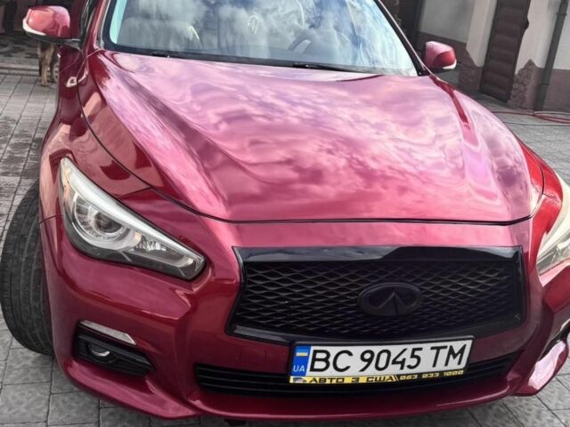 Червоний Інфініті Q50, об'ємом двигуна 2 л та пробігом 197 тис. км за 12300 $, фото 10 на Automoto.ua