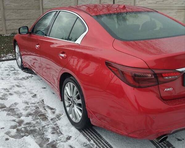 Червоний Інфініті Q50, об'ємом двигуна 3 л та пробігом 155 тис. км за 21300 $, фото 15 на Automoto.ua