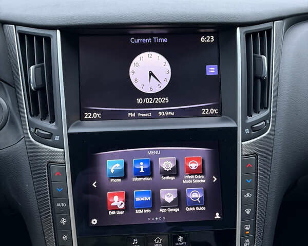 Сірий Інфініті Q50, об'ємом двигуна 3.5 л та пробігом 173 тис. км за 12200 $, фото 15 на Automoto.ua