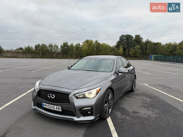 Серый Инфинити Q50, объемом двигателя 3.5 л и пробегом 173 тыс. км за 15300 $, фото 1 на Automoto.ua
