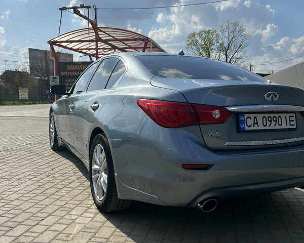 Сірий Інфініті Q50, об'ємом двигуна 3.7 л та пробігом 276 тис. км за 13999 $, фото 7 на Automoto.ua