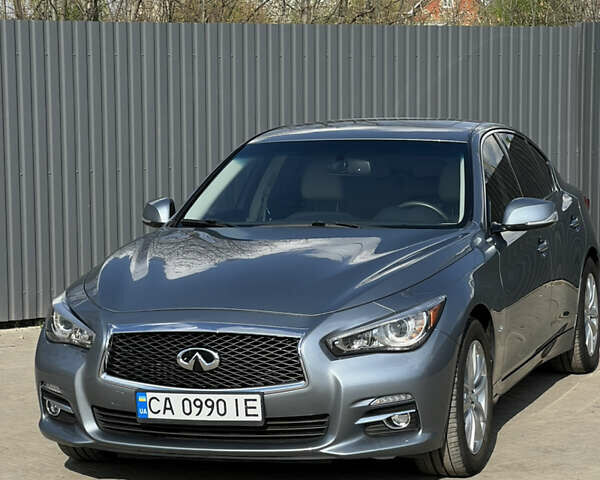 Сірий Інфініті Q50, об'ємом двигуна 3.7 л та пробігом 276 тис. км за 13999 $, фото 13 на Automoto.ua