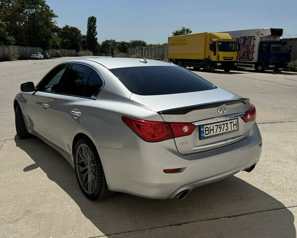 Серый Инфинити Q50, объемом двигателя 3.7 л и пробегом 188 тыс. км за 13500 $, фото 7 на Automoto.ua