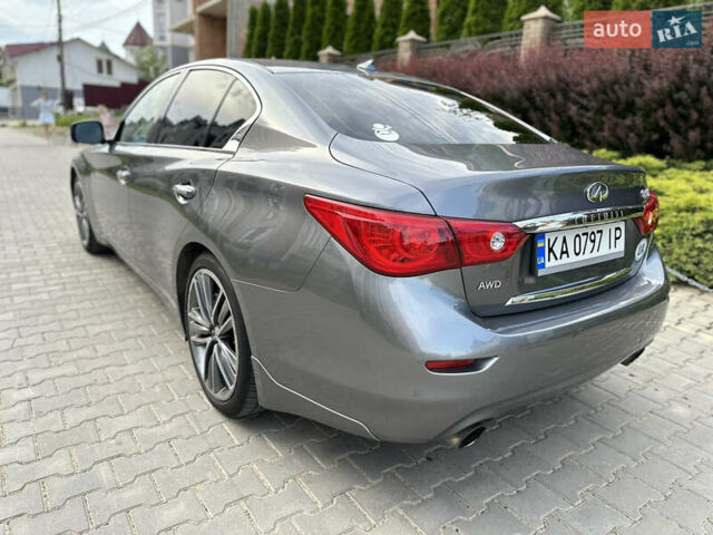 Серый Инфинити Q50, объемом двигателя 3.5 л и пробегом 206 тыс. км за 14200 $, фото 8 на Automoto.ua