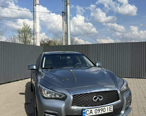 Сірий Інфініті Q50, об'ємом двигуна 3.7 л та пробігом 276 тис. км за 13999 $, фото 8 на Automoto.ua