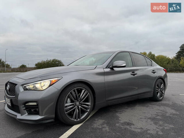 Серый Инфинити Q50, объемом двигателя 3.5 л и пробегом 173 тыс. км за 15300 $, фото 3 на Automoto.ua