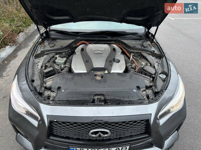 Серый Инфинити Q50, объемом двигателя 3.5 л и пробегом 173 тыс. км за 15300 $, фото 21 на Automoto.ua