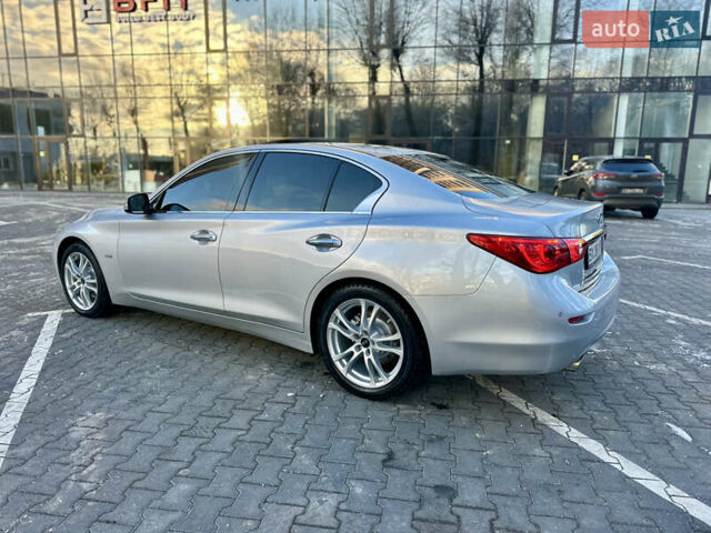 Сірий Інфініті Q50, об'ємом двигуна 2.14 л та пробігом 185 тис. км за 14800 $, фото 14 на Automoto.ua