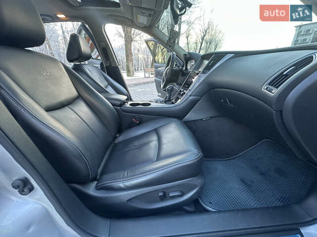 Сірий Інфініті Q50, об'ємом двигуна 2.14 л та пробігом 185 тис. км за 14800 $, фото 43 на Automoto.ua