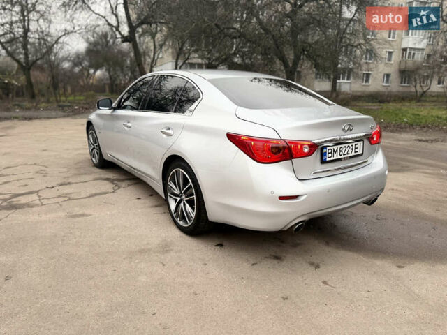 Сірий Інфініті Q50, об'ємом двигуна 2.14 л та пробігом 262 тис. км за 15500 $, фото 6 на Automoto.ua
