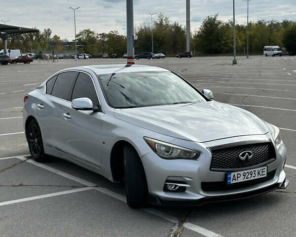 Серый Инфинити Q50, объемом двигателя 3.7 л и пробегом 171 тыс. км за 14900 $, фото 6 на Automoto.ua