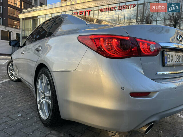 Сірий Інфініті Q50, об'ємом двигуна 2.14 л та пробігом 185 тис. км за 14800 $, фото 9 на Automoto.ua