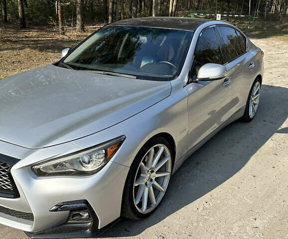 Сірий Інфініті Q50, об'ємом двигуна 3.5 л та пробігом 204 тис. км за 15500 $, фото 5 на Automoto.ua