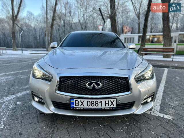 Сірий Інфініті Q50, об'ємом двигуна 2.14 л та пробігом 185 тис. км за 14800 $, фото 26 на Automoto.ua