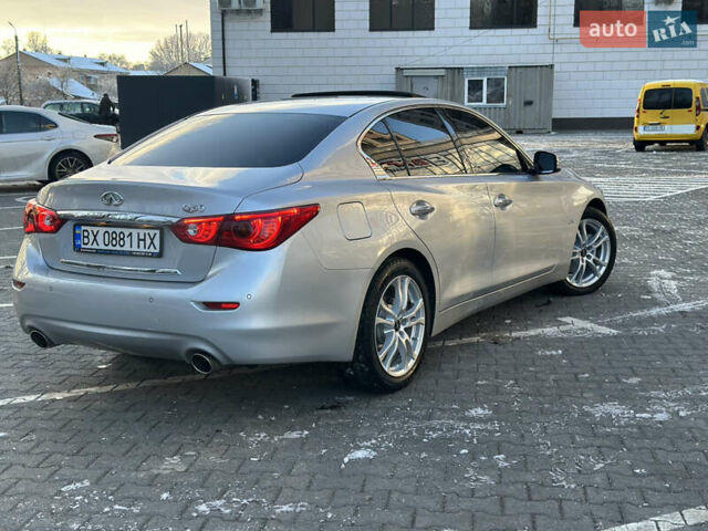 Сірий Інфініті Q50, об'ємом двигуна 2.14 л та пробігом 185 тис. км за 14800 $, фото 12 на Automoto.ua