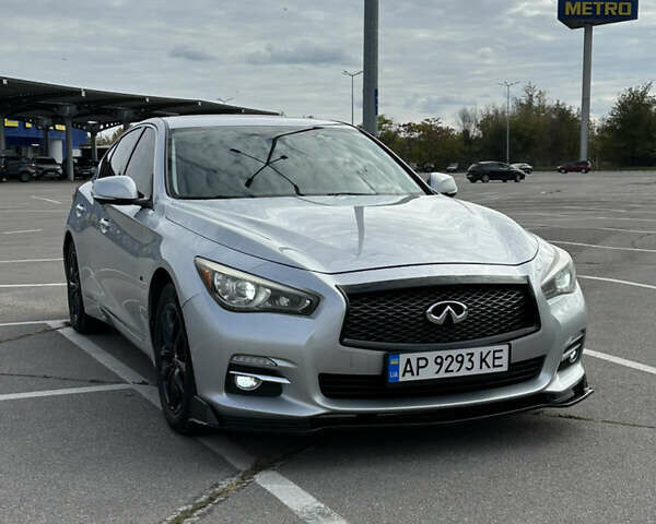 Серый Инфинити Q50, объемом двигателя 3.7 л и пробегом 171 тыс. км за 14900 $, фото 1 на Automoto.ua