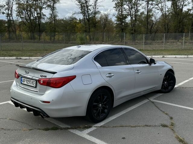 Серый Инфинити Q50, объемом двигателя 3.7 л и пробегом 171 тыс. км за 14900 $, фото 5 на Automoto.ua