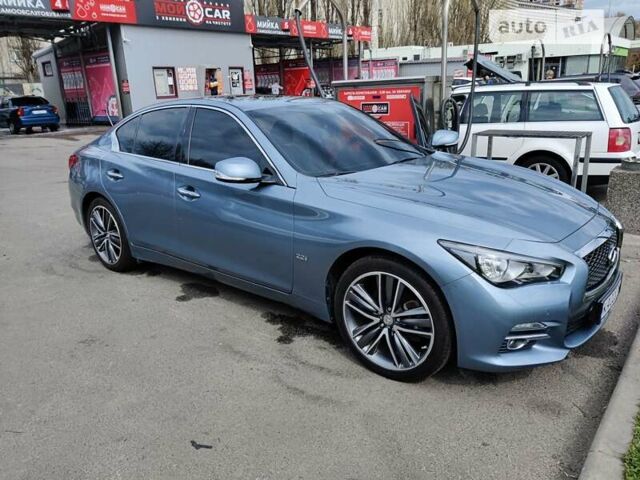 Сірий Інфініті Q50, об'ємом двигуна 2.14 л та пробігом 107 тис. км за 17500 $, фото 7 на Automoto.ua