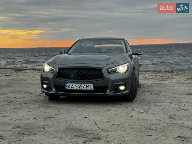 Сірий Інфініті Q50, об'ємом двигуна 2.14 л та пробігом 210 тис. км за 15299 $, фото 5 на Automoto.ua