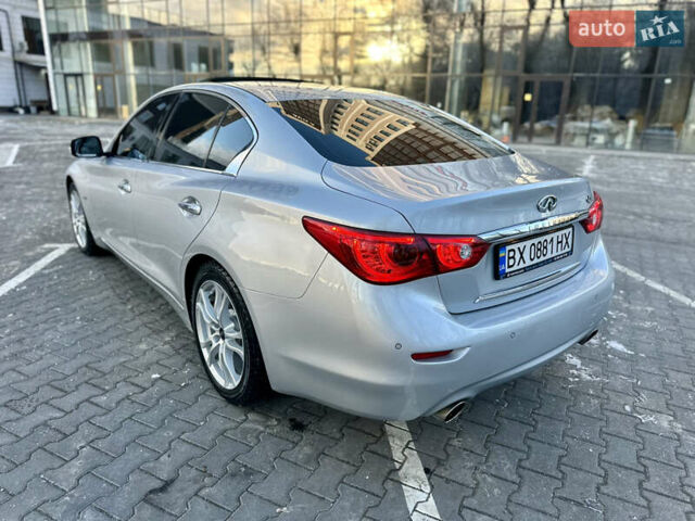 Сірий Інфініті Q50, об'ємом двигуна 2.14 л та пробігом 185 тис. км за 14800 $, фото 15 на Automoto.ua