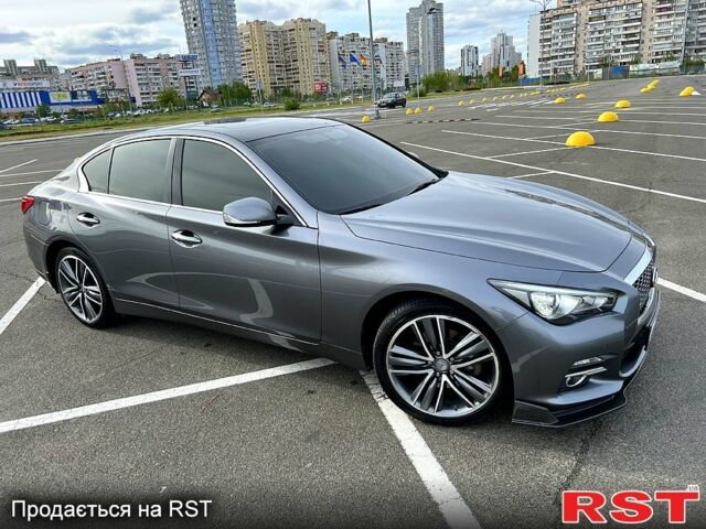 Сірий Інфініті Q50, об'ємом двигуна 2.1 л та пробігом 139 тис. км за 17990 $, фото 3 на Automoto.ua