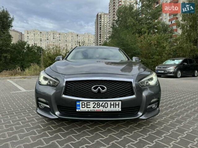 Серый Инфинити Q50, объемом двигателя 1.99 л и пробегом 190 тыс. км за 11900 $, фото 7 на Automoto.ua