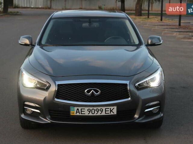 Сірий Інфініті Q50, об'ємом двигуна 3.7 л та пробігом 83 тис. км за 14500 $, фото 3 на Automoto.ua