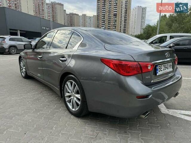 Серый Инфинити Q50, объемом двигателя 1.99 л и пробегом 190 тыс. км за 11900 $, фото 17 на Automoto.ua