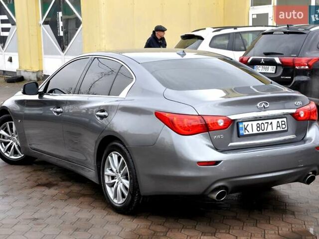 Серый Инфинити Q50, объемом двигателя 3.7 л и пробегом 133 тыс. км за 12999 $, фото 45 на Automoto.ua