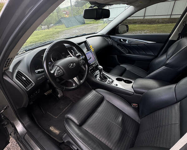 Серый Инфинити Q50, объемом двигателя 2.14 л и пробегом 107 тыс. км за 15499 $, фото 10 на Automoto.ua