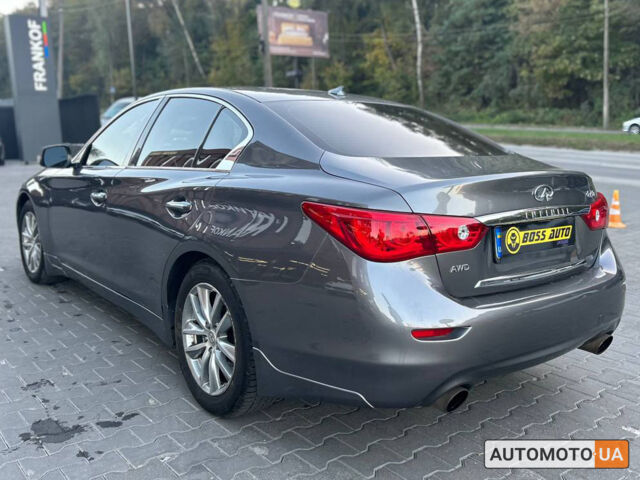 Сірий Інфініті Q50, об'ємом двигуна 3.7 л та пробігом 200 тис. км за 16000 $, фото 3 на Automoto.ua