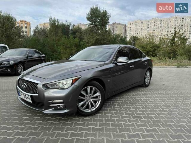 Серый Инфинити Q50, объемом двигателя 1.99 л и пробегом 190 тыс. км за 11900 $, фото 1 на Automoto.ua