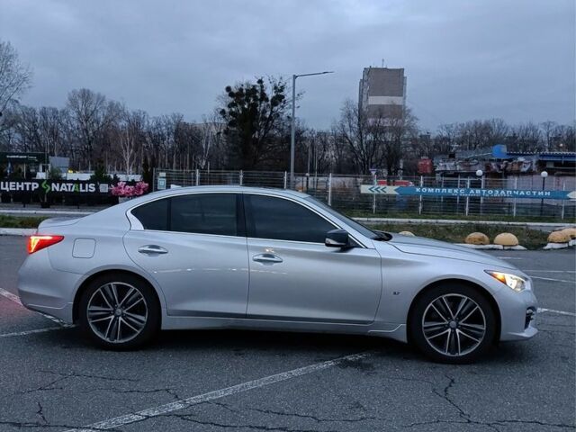 Серый Инфинити Q50, объемом двигателя 3.7 л и пробегом 71 тыс. км за 12700 $, фото 4 на Automoto.ua