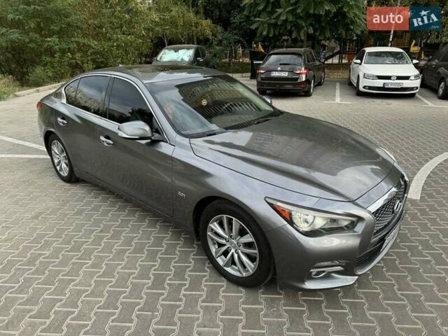 Серый Инфинити Q50, объемом двигателя 1.99 л и пробегом 190 тыс. км за 11900 $, фото 6 на Automoto.ua
