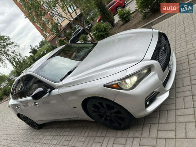 Сірий Інфініті Q50, об'ємом двигуна 1.99 л та пробігом 159 тис. км за 12900 $, фото 41 на Automoto.ua