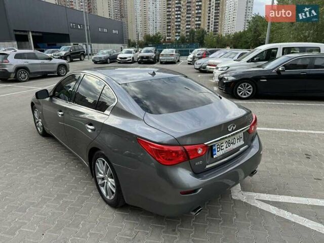 Серый Инфинити Q50, объемом двигателя 1.99 л и пробегом 190 тыс. км за 11900 $, фото 16 на Automoto.ua