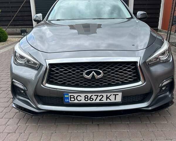 Сірий Інфініті Q50, об'ємом двигуна 3.7 л та пробігом 168 тис. км за 15200 $, фото 1 на Automoto.ua