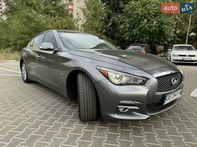 Серый Инфинити Q50, объемом двигателя 1.99 л и пробегом 190 тыс. км за 11900 $, фото 2 на Automoto.ua