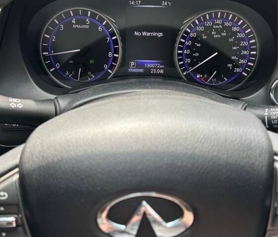 Серый Инфинити Q50, объемом двигателя 3.7 л и пробегом 130 тыс. км за 12750 $, фото 6 на Automoto.ua